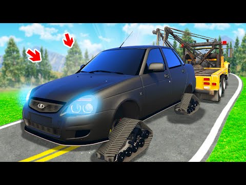 Видео: УГНАЛ ТАЧКУ НА ГУСЕНИЦАХ В ГТА 5 ОНЛАЙН! - БИТВА ЭВАКУАТОРОВ В GTA 5 ONLINE