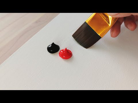 Видео: Самый простой в написании закат — акриловая живопись для начинающих