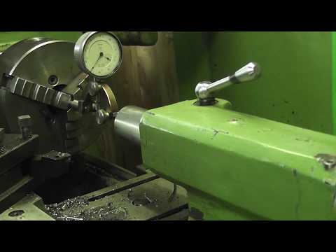 Видео: Проверка и установка задней бабки 16Б05П.