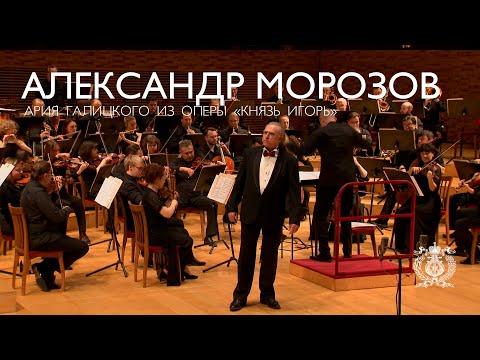 Видео: Александр Морозов. Ария Галицкого из оперы «Князь Игорь»