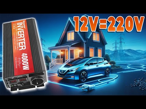 Видео: Электроавтономия дома ⚡🏠 DIY: Аккумулятор Nissan Leaf Инвертор RDDSPON независимость от электросети