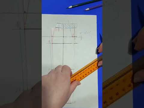 Видео: #4 Построение задней половинки брюк. Строим брюки