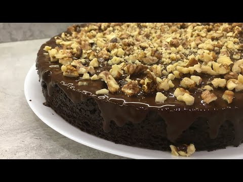 Видео: 😋БЕЗУМНО ВКУСНЫЙ💚💚💚ШОКОЛАДНЫЙ ПИРОГ С ВИШНЕЙ✔️