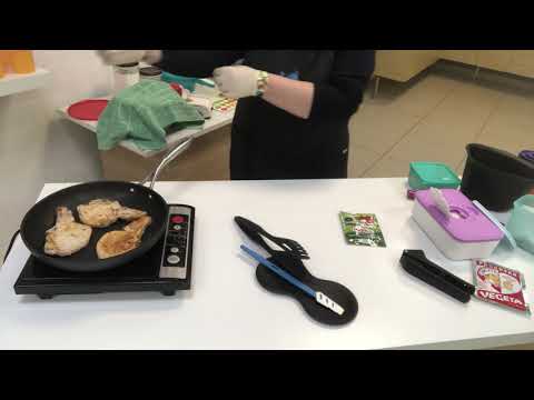 Видео: Стейки на Сковороде Этерна и Паста в карусели Tupperware