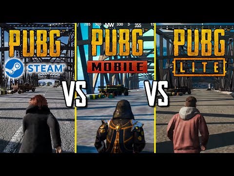 Видео: PUBG MOBILE vs PUBG LITE vs PUBG steam.СРАВНЕНИЕ МЕХАНИК В PUBG LITE ЧАСТЬ 1