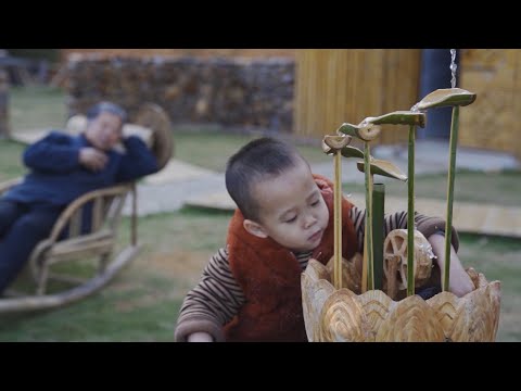 Видео: Дед Аму делал водяные колеса, а Любан - произведение искусства, в сопровождении детства внука.