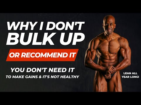 Видео: Почему я не рекомендую наращивать мышечную массу — советы по натуральному бодибилдингу
