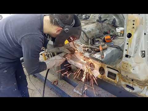 Видео: Кап. ремонт кузова Subaru Forester часть 4