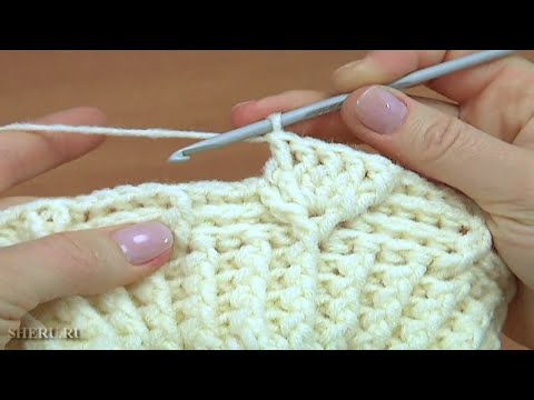 Видео: Шапка с ОБЪЁМНЫМИ элементами.