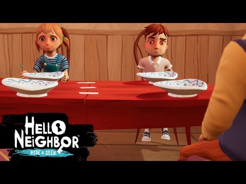 Видео: СЕМЕЙНЫЙ ОБЕД ➤ Hello Neighbor: Hide and Seek #1