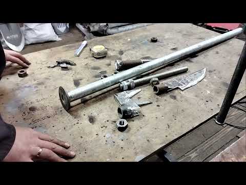 Видео: самодельная пешня три в одном лучше не придумать