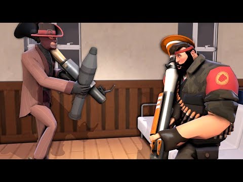 Видео: TF2: Летающий Хэви-Мейн! Учимся Прыгать На Ракетах!