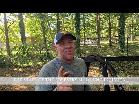 Видео: Взгляд изнутри на бизнес по мульчированию в лесу с помощью Upstate Brush Control