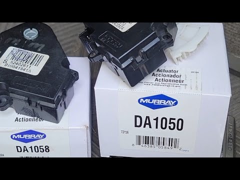 Видео: Chevrolet Trailblazer 2005 модель ac blend actuator ext