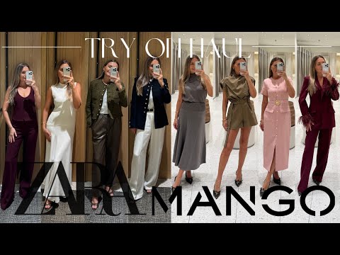 Видео: Огромные ZARA и Mango *** | Примерьте HAUL | ***
