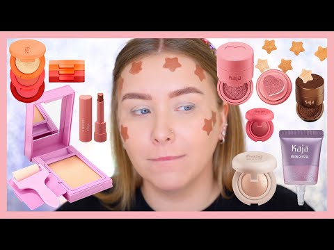 Видео: МАКИЯЖ ШТАМПАМИ I KAJA ОБЗОР