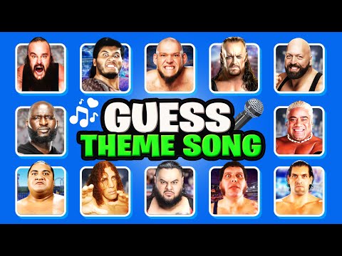 Видео: Сможете ли вы узнать самых высоких рестлеров WWE по их песням? 🎶💪 | Гигант Гонсалес, Биг Шоу, Омос