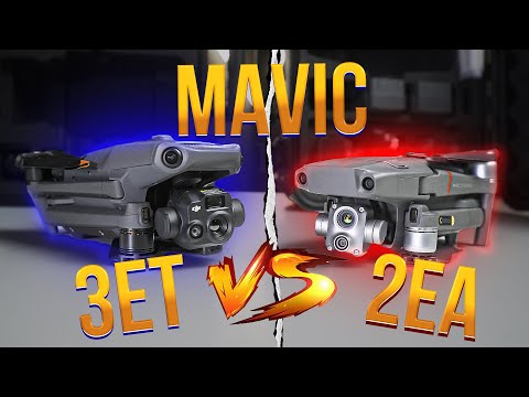 Видео: DJI Mavic 3 Enterprise Thermal сравнение с DJI Mavic 2 Enterprise Advanced