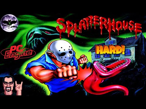 Видео: Splatterhouse прохождение [ Hard ] | Игра на ( PC Engine ) Стрим rus