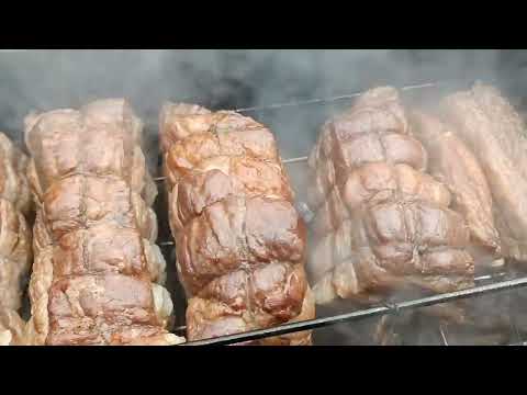 Видео: новогодняя копчёная подчерёвка