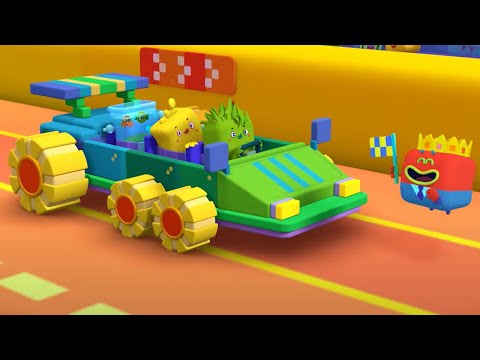 Видео: Четверо в кубе - Играем вместе (сборник серий) | Развивающий мультфильм для детей