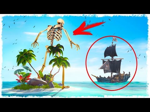 Видео: БИТВА С ОГРОМНЫМ ЧЕРЕПОМ НА ВУЛКАНЕ В SEA OF THIEVES!!!