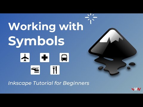 Видео: Использование и создание символов | Учебное пособие по Inkscape для начинающих