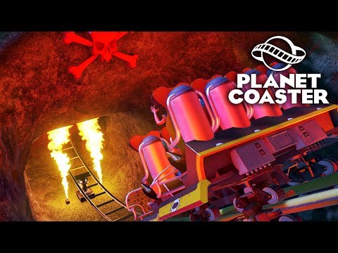 Видео: Planet Coaster - Самые страшные горки! С огоньком 🔥 #4