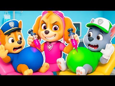 Видео: ОНИ РЕАЛЬНО ЗАБЕРЕМЕНЕЛИ? ЩЕНЯЧИЙ ПАТРУЛЬ в МАЙНКРАФТ ГОНЩИК РОККИ СКАЙ