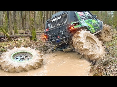 Видео: АФИГЕТЬ! МЫ ПОПАЛИ ОФФРОУД МОНСТРЫ заигрались в ЦАРЬ ГОРЫ на бездорожье