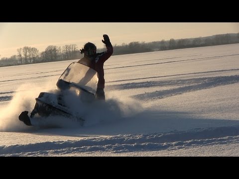 Видео: BEST WINTER 2016 | Yamaha VK 540 покатушки на снегоходах