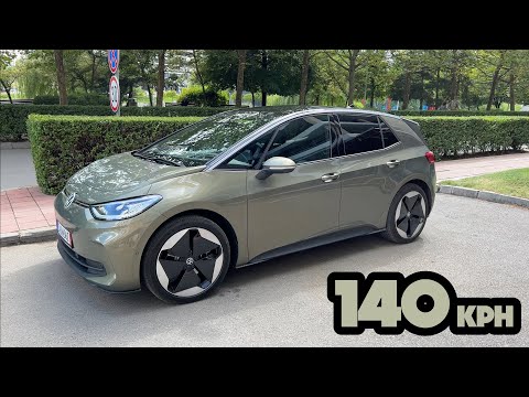 Видео: 2023 VW ID.3 тест на пробега със 140 км/ч по магистралата