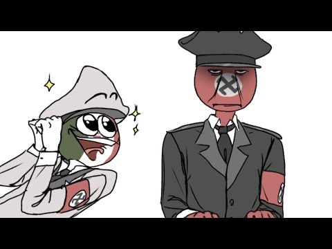 Видео: Будничные дни стран в аду meme (countryhumans)
