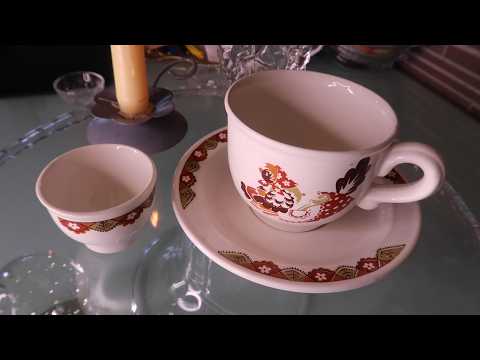 Видео: Советский фарфор,который не отдам и не выброшу никогда/Конаковский фаянсовый завод им.М.И. Калинина