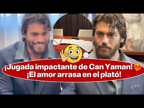 Видео: Шокирующий поступок Джана Ямана! Любовь витает в воздухе на съемочной площадке!