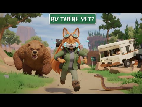 Видео: Всё вокруг пытается меня испугать! Смешные моменты. RV THERE YET?