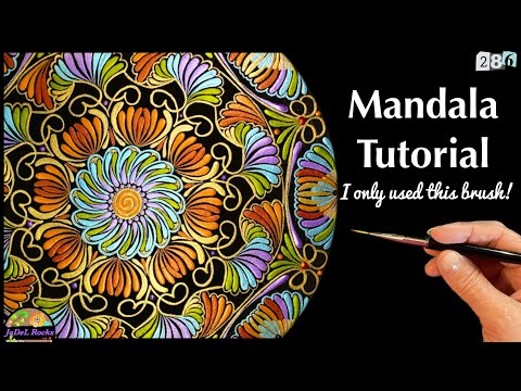 Видео: Шедевр тонкой линии | Полное руководство по созданию этой металлической мандалы