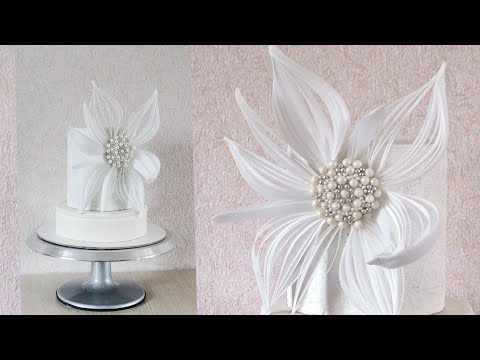 Видео: Декор для Свадебного торта/Wedding Cake Decor/Decoración De Pastel De Boda