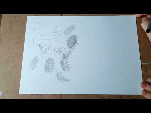 Видео: Тональний малюнок, вправи зі штрихування. Заняття для дітей 10-15 років