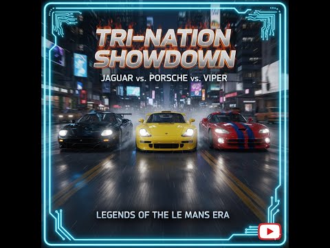 Видео: Ягуар порш вайпер