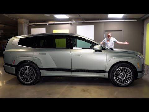 Видео: Hyundai Ioniq 9 2026 года, это новый электрический трёхрядный семейный внедорожник