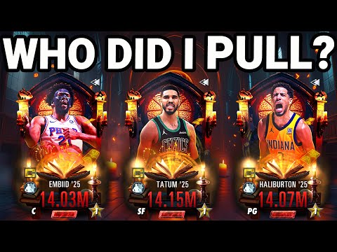 Видео: NBA 2K Mobile: Невероятный набор ужасов для всей площадки! (Халибертон, Тейтум и Эмбиид)