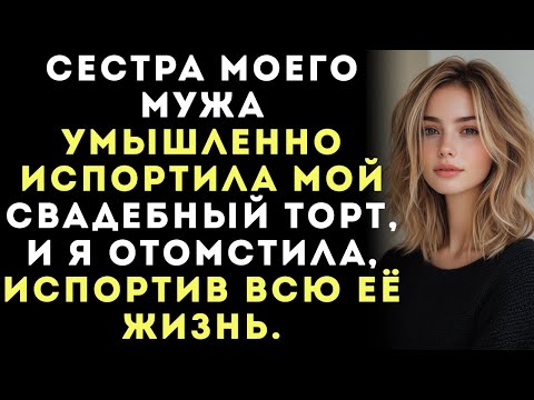 Видео: «Сестра моего мужа умышленно испортила мой свадебный торт. Я испортила всю её жизнь. [ПОЛНАЯ ИСТОРИЯ