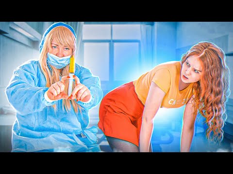Видео: ПРЯЧЕМСЯ от ЗЛОГО ДОКТОРА! МЫ НЕ ХОТИМ ДЕЛАТЬ ПРИВИВКИ!