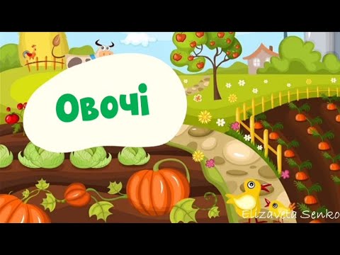 Видео: Заняття "Овочі"