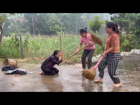 Видео: Тетя и двоюродный брат девочки-сироты крадут ее дом и выгоняют ее во время шторма