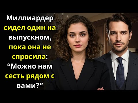 Видео: Миллиардер сидел один на выпускном—пока она не спросила: "Можно нам сесть рядом с вами?"