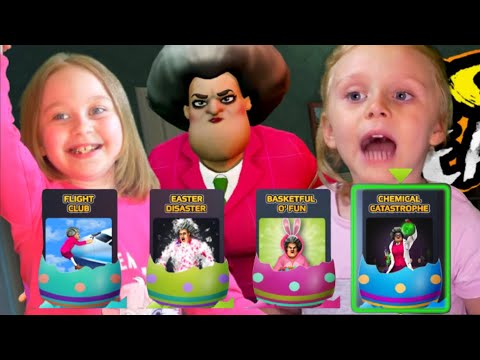 Видео: Все уровни НОВОЙ Главы Happy Easter в Scary Teacher 3D Прохождения и озвучка Мисс Ти и Френсиса.