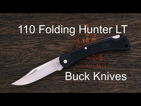 Видео: 110 Folding Hunter LТ  от Buck Knives. Бак 110 пластик. Хороший работяга !!!