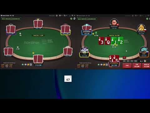 Видео: Rush200 на PokerOK by dyrdom1!